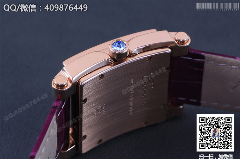 CHOPARD萧邦HAPPY DIAMONDS系列275349-5001玫瑰金石英腕表