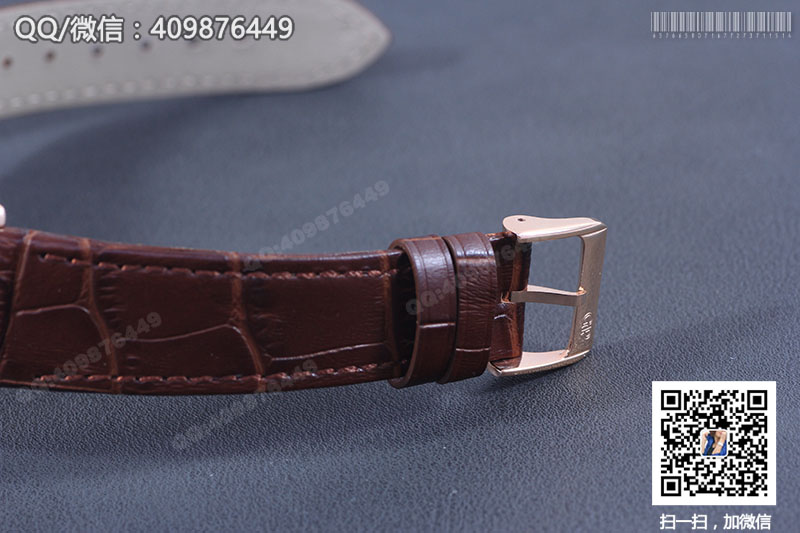 Girard-Perregaux芝柏男表系列49544-52-231-BB60双时区玫瑰金机械腕表