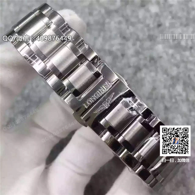 【JF厂】高仿浪琴名匠系列自动机械腕表L2.755.4.78.6 双历手表