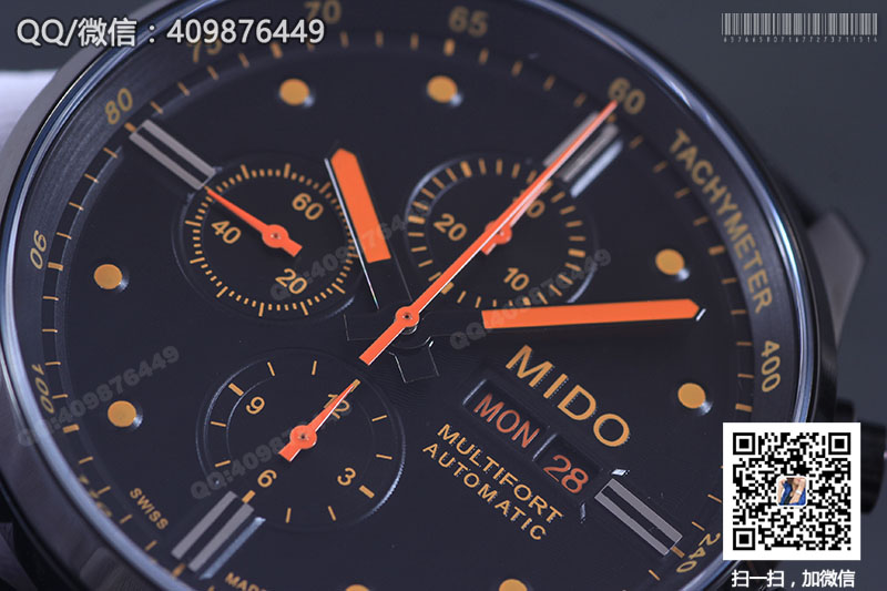 Mido美度舵手系列M005.614.36.051.22 PVD自动机械腕表