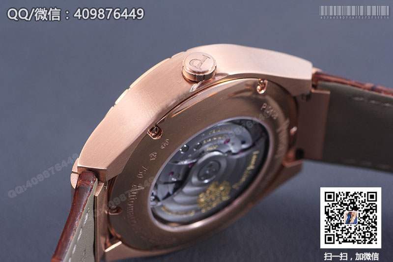PIAGET伯爵POLO系列G0A38159玫瑰金镶钻机械腕表
