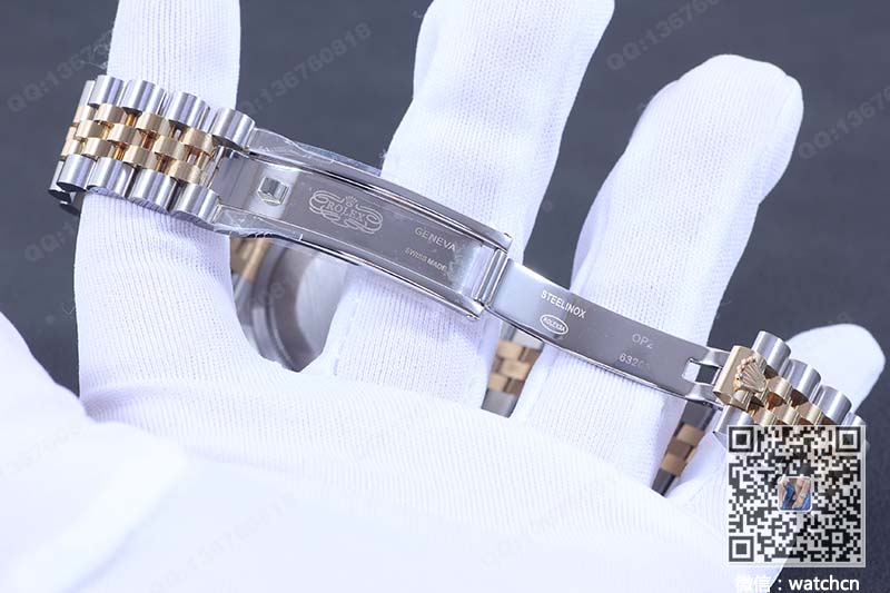 【NOOB厂新版】高仿劳力士Rolex日志型自动机械金表116233G