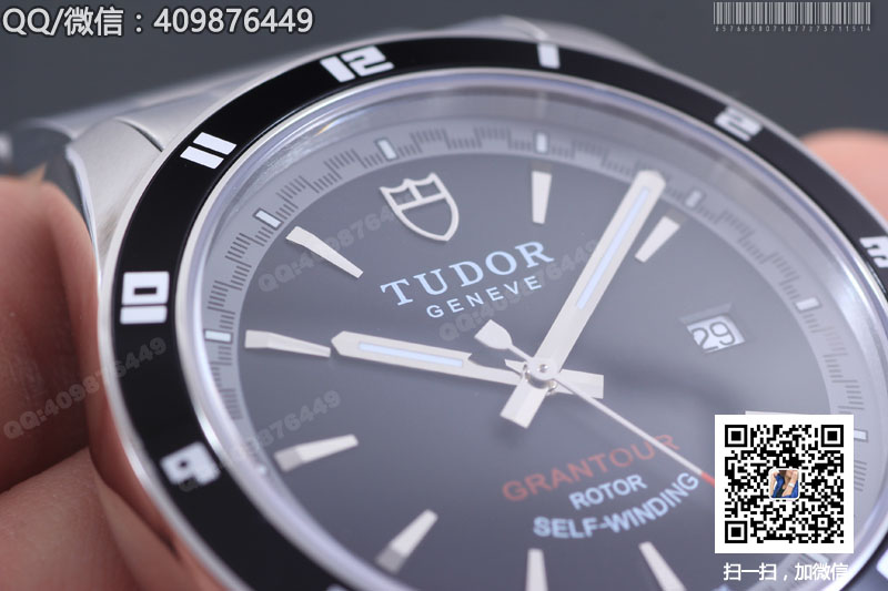 帝舵GRANTOUR系列20500N-95730黑盘腕表